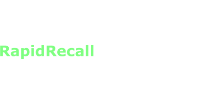 RapidRecalling@gmail.com 609.408.8959 Email or Give us a call Today!